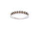 Bague 53 Bague Alliance Or blanc Diamant 58 Facettes 05657CD