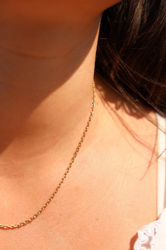 Collier Collier Maille forçat Or jaune 58 Facettes 2216815CN