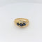 Bague 55 Bague 2 ors diamants et saphirs 58 Facettes 28791