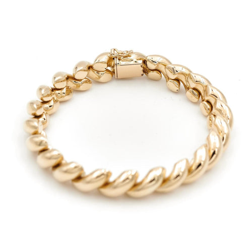 Bracelet Bracelet Maille souple Or jaune 58 Facettes 1654264CN
