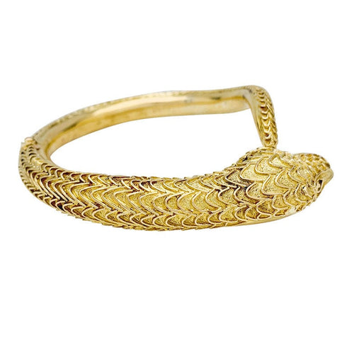 Bracelet Bracelet Lalaounis "Serpent" or jaune. 58 Facettes 30865