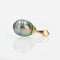 Pendentif Pendentif perle de tahiti grise en poire 58 Facettes 22-424A