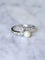 Bague toi et moi perle fine et diamants 58 Facettes