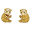 Boucles d'oreilles Boucles d'oreilles Van Cleef & Arpels, "Oursons", or jaune, diamants et saphirs. 58 Facettes 31391