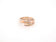 Bague 54 bague TIFFANY & CO wrap square t 60149830 t54 diamants et or rose 18k 58 Facettes 254105