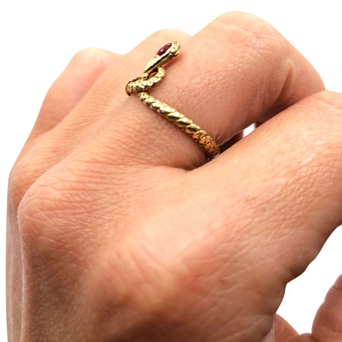 Bague Bague serpent 58 Facettes 2188