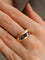 Bague 57 Bague Or Saphir Rubis et Emeraude 58 Facettes