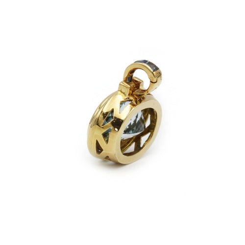 Pendentif Pendentif Topaze Saphirs 58 Facettes 230282R