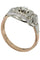 Bague 54 SOLITAIRE ART-DÉCO 0.10 CARAT 58 Facettes 049651