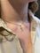 Pendentif CROIX MODERNE DIAMANTS 58 Facettes 056861