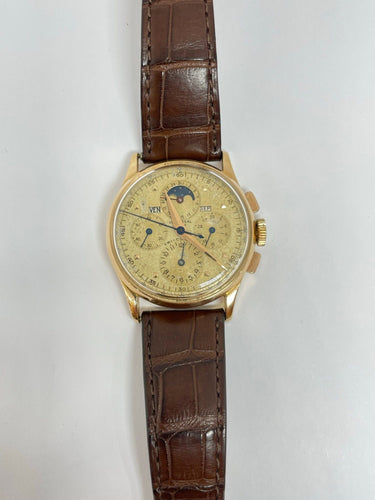 Montre Montre vintage Universal Genève Tri-Compax 58 Facettes