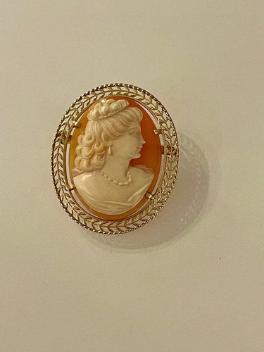 Broche Broche Pendentif Or et Camée 58 Facettes 882740