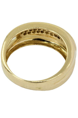 Bague 53.5 BAGUE PAVAGE DIAMANTS 58 Facettes 049251