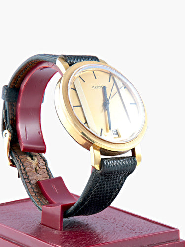 Montre Montre  HERMES OR Avec Date 58 Facettes