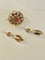Boucles d'oreilles Parure Or et Améthystes Napoléon III 58 Facettes 1069287
