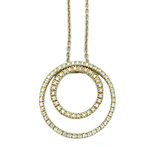 Collier CARL BUCHERER - Collier Or jaune et diamants 58 Facettes