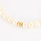 Bracelet Bracelet perles blanches et or jaune 58 Facettes P4L8