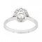 Bague 53 Bague Solitaire Or blanc Diamant 58 Facettes 2569097CN