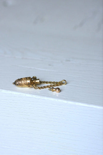 Pendentif Pendentif flacon à sels amphore en or 58 Facettes