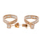Boucles d'oreilles Boucles d'oreilles Pendantes Or rose Diamant 58 Facettes 2660051CN