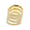 Bague 50 Bague H.Stern, "Oscar Niemeyer", or jaune mat. 58 Facettes 33587