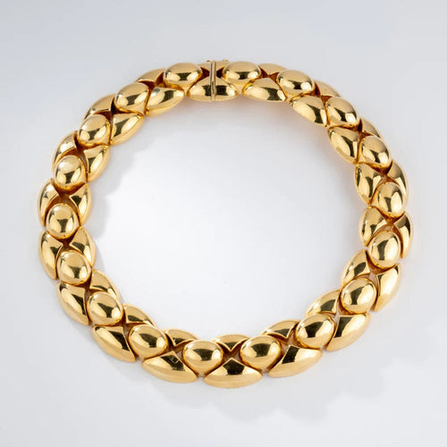 Collier Collier or jaune maillon 58 Facettes 1