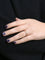 Bague 53 Demi-Alliance américaine diamants 0,36 ct 58 Facettes J99