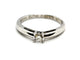 Bague 49 Mauboussin Bague Solitaire La bague Or blanc Diamant 58 Facettes 1128342CN