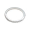 Bague 49 Alliance Tiffany & Co.,"Eternité demi-cercle", platine et diamants. 58 Facettes 31202