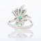 Bague 50 Bague vintage émeraudes et diamants 58 Facettes 16-052-50-1