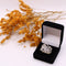Bague 60 Bague or blanc arabesques diamants 58 Facettes
