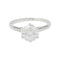 Bague 51.5 Solitaire platine et diamant, 1,2 carat. 58 Facettes 31449