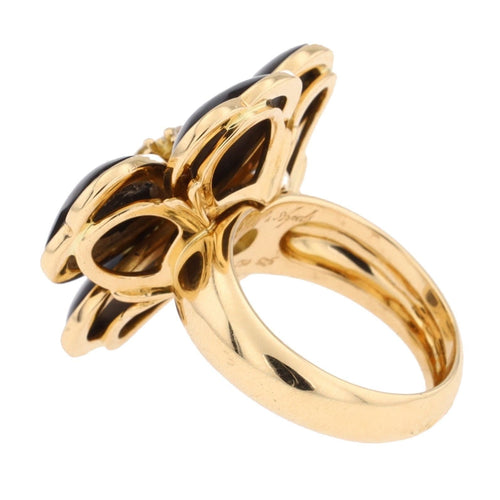 Bague 52 Van Cleef & Arpels Bague Rose de Noel Or jaune Diamant 58 Facettes 1696409CN