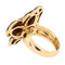 Bague 52 Van Cleef & Arpels Bague Rose de Noel Or jaune Diamant 58 Facettes 1696409CN