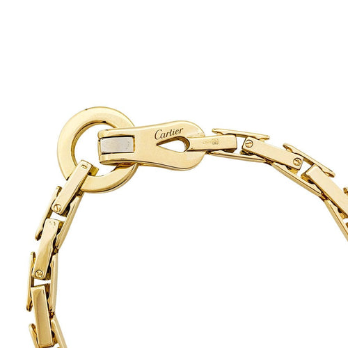 Bracelet Bracelet Cartier "Agrafe" en or jaune. 58 Facettes 31041