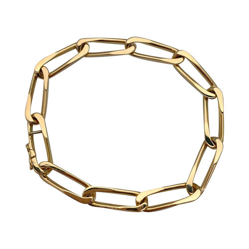 Bracelet Bracelet Cartier, maille cheval, or rose. 58 Facettes 32010