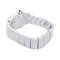 Montre Montre Cartier, "Santos Galbée", acier. 58 Facettes 32677