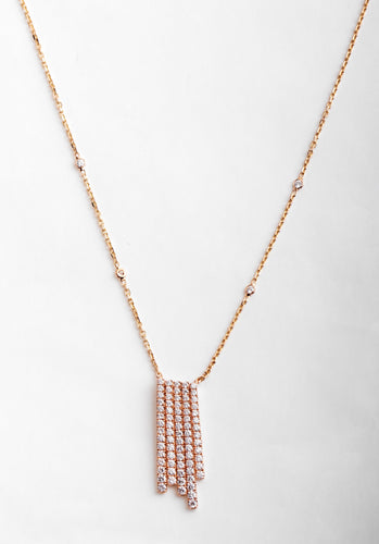 Collier Collier MESSIKA Daria Or Rose 750/1000 58 Facettes 64464-60872