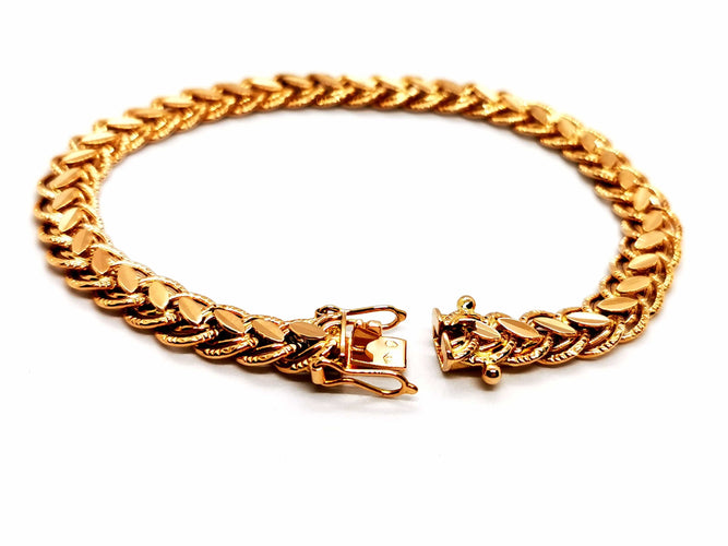Bracelet Bracelet Maille Or jaune 58 Facettes 1292253CN
