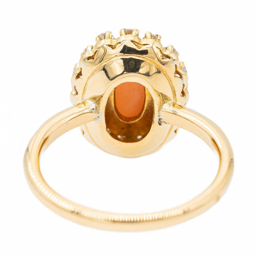 Bague 52.5 Bague Or jaune Corail 58 Facettes 2647168CN