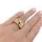Bague 52 Bague Chaumet, "Liens" grand modèle, or jaune, diamants. 58 Facettes 31528