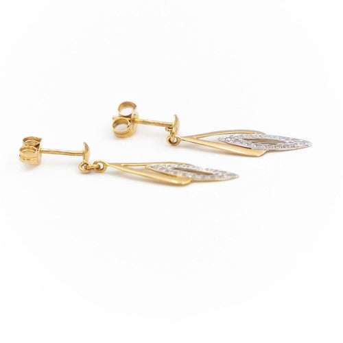 Boucles d'oreilles Boucles d'oreilles Or jaune Diamant 58 Facettes 1740873CN