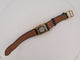 Montre vintage montre HERMES medor 23 mm plaque or et cuir croco quartz 58 Facettes 254544