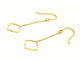 Boucles d'oreilles Boucles d'oreilles Transparence Or jaune 58 Facettes 578903RV
