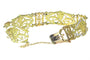 Bracelet Bracelet vintage or émail blanc attribué à Lucien Gautrait 58 Facettes 23086-0159
