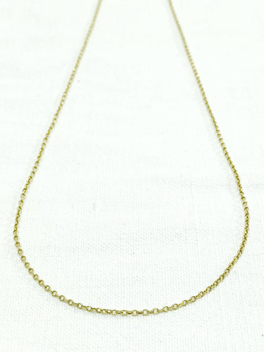 Collier Chaine en or maille forçat 58 Facettes 2923/1