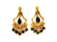 Boucles d'oreilles Boucles d'oreilles Pendantes Or jaune Saphir 58 Facettes 1292373CN