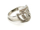 Bague 54 Bague Or blanc Diamant 58 Facettes 1292274CN