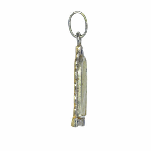 Pendentif Pendentif Art Déco Nacre diamants et saphirs 58 Facettes 23191-0415