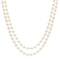 Collier Collier de perles blanches double rang 58 Facettes 21-129